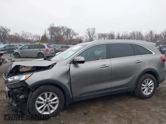 2019 Kia Sorento LX with VIN 5XYPGDA33KG508972, listed as a IAAI auction lot 41511319 with 88,285 mi miles. Bid and sale history available at carsss.com. Image 14.