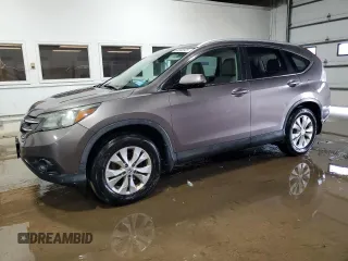 2013 Honda CR-V EX-L z VIN 5J6RM4H73DL037238, wystawiony jako Copart lot #66048925 z przebiegiem 98 841 mil mil oraz Szkoda całkowita • Salvage title. Historia ofert i sprzedaży dostępna na DreamBid. Obrazek 1.