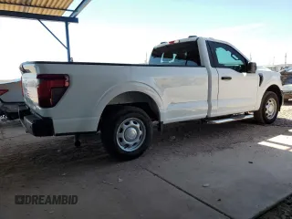2024 Ford F-150 XL z VIN 1FTMF1KP0RKF56245, wystawiony jako Copart lot #58998925 z przebiegiem 3 007 mil mil oraz Szkoda całkowita • Salvage title. Historia ofert i sprzedaży dostępna na DreamBid. Obrazek 3.
