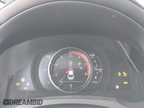 2022 Lexus IS 500 F Sport Performance Launch Edition with VIN JTHUP1D24N5001370, listed as a IAAI auction lot 42277265 with 42,120 mi miles and . Bid and sale history available at DreamBid. Image 15.
