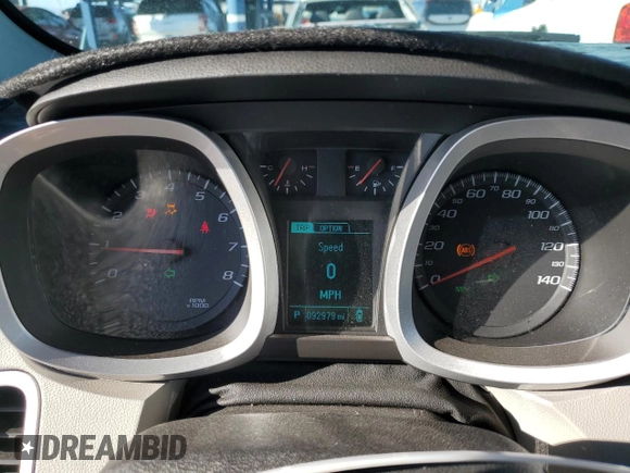 2013 Chevrolet Equinox LTZ with VIN 2GNALFEK7D6281503, listed as a Copart auction lot 48911905 with 92,979 mi miles and Salvage Title. Bid and sale history available at carsss.com. Image 9.
