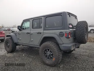 2022 Jeep Wrangler Unlimited Willys with VIN 1C4HJXDM1NW241284, listed as a Copart auction lot 83336744 with Not Provided miles and Salvage Title. Bid and sale history available at DreamBid. Image 2.
