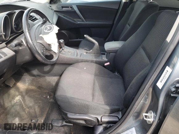 2012 Mazda 3 i Touring с VIN JM1BL1V7XC1666325, выставлен на аукционе Copart как лот 51103045 с пробегом Не указан миль и Списание • Salvage title. История ставок и продаж доступна на DreamBid. Изображение 7.