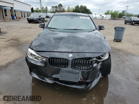 2014 BMW 3 Series 335i xDrive with VIN WBA3B9G58ENR92196, listed as a Copart auction lot 56124525 with 135,651 mi miles and Salvage title. Bid and sale history available at DreamBid. Image 5.