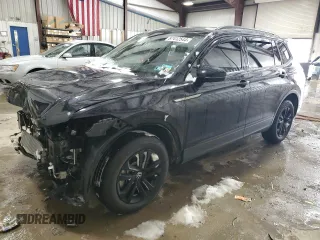 2023 Volkswagen Tiguan S with VIN 3VVFB7AX9PM058545, listed as a Copart auction lot 87412544 with 3,902 mi miles and Salvage title. Bid and sale history available at DreamBid. Image 1.