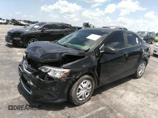 2017 Chevrolet Sonic LS with VIN 1G1JB5SH0H4153473, listed as a IAAI auction lot 42010467 with 101,777 mi miles and . Bid and sale history available at DreamBid. Image 2.