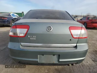 2006 Mercury Milan Premier with VIN 3MEFM08Z46R638776, listed as a Copart auction lot 84563244 with 127,853 mi miles and Salvage Title. Bid and sale history available at carsss.com. Image 6.