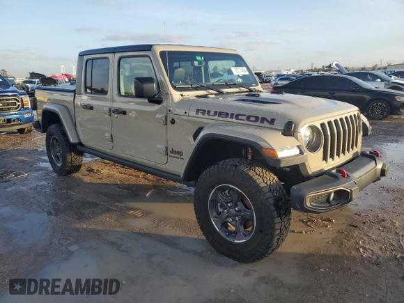 2022 Jeep Gladiator Rubicon z VIN 1C6JJTBG3NL174980, wystawiony jako Copart lot #85774884 z przebiegiem Nie podano mil oraz Nie do naprawy • Non repairable. Historia ofert i sprzedaży dostępna na DreamBid. Obrazek 4.