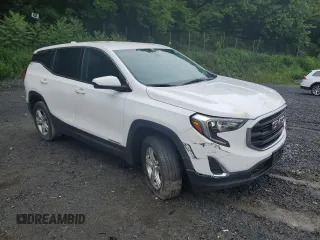2019 GMC Terrain SLE with VIN 3GKALTEV6KL163800, listed as a Copart auction lot 60887855 with 71,360 mi miles and Salvage title. Bid and sale history available at DreamBid. Image 4.