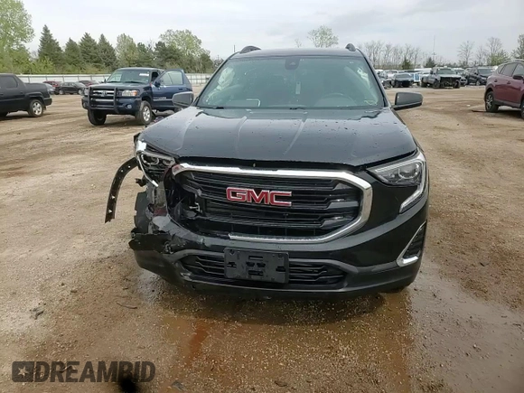 2020 GMC Terrain SLE with VIN 3GKALTEV9LL339448, listed as a Copart auction lot 55517915 with 33,250 mi miles and Salvage title. Bid and sale history available at DreamBid. Image 14.