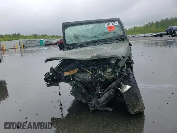 2021 Jeep Wrangler Unlimited Sport S z VIN 1C4HJXDG4MW666703, wystawiony jako Copart lot #57576015 z przebiegiem Nie podano mil oraz Czysty tytuł • Clean title. Historia ofert i sprzedaży dostępna na DreamBid. Obrazek 14.