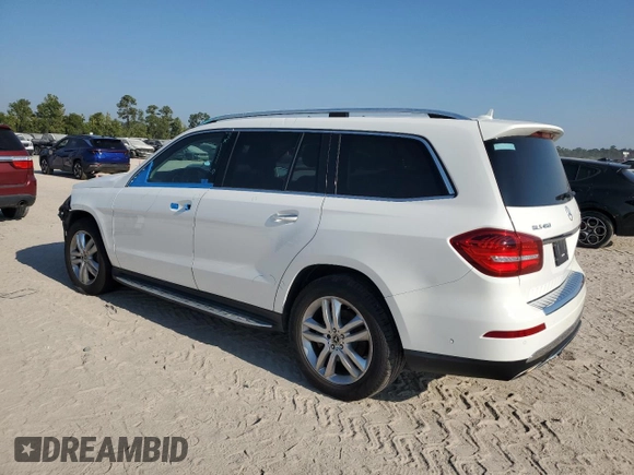 2017 Mercedes-Benz GLS 450 with VIN 4JGDF6EE2HA914145, listed as a Copart auction lot 66312074 with 83,223 mi miles and Salvage Title. Bid and sale history available at DreamBid. Image 2.
