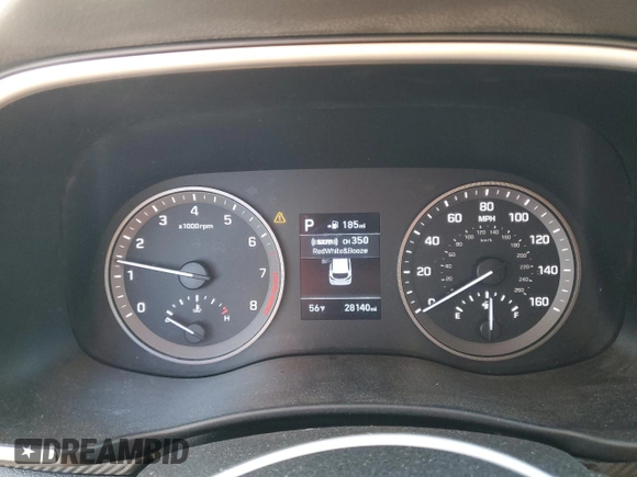 2020 Hyundai Tucson SEL z VIN KM8J3CAL2LU178880, wystawiony jako Copart lot #50569165 z przebiegiem 28 140 mil mil oraz Szkoda całkowita • Salvage title. Historia ofert i sprzedaży dostępna na DreamBid. Obrazek 9.