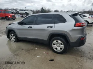 2017 Jeep Cherokee Sport with VIN 1C4PJMAB1HW578068, listed as a Copart auction lot 42719785 with 193,278 mi miles and Non Repairable. Bid and sale history available at carsss.com. Image 2.