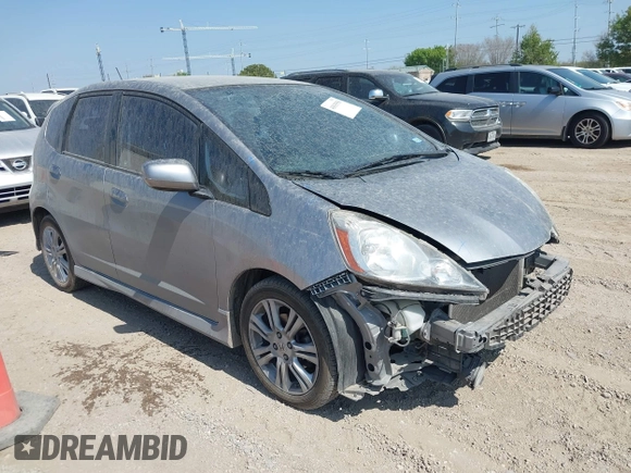 2010 Honda Fit Sport with VIN JHMGE8H44AS022724, listed as a IAAI auction lot 41835556 with 97,165 mi miles. Bid and sale history available at carsss.com. Image 1.