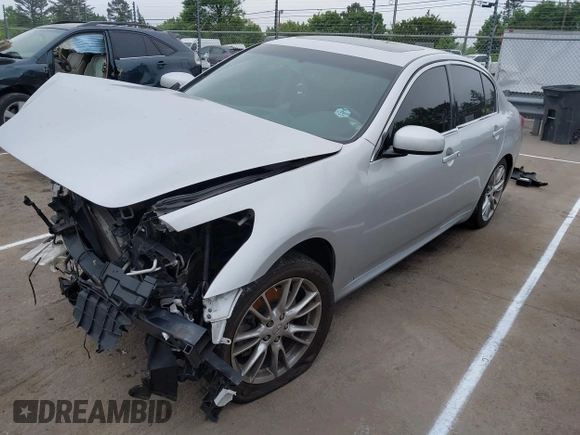 2007 Infiniti G35 Sedan Journey with VIN JNKBV61E57M714666, listed as a IAAI auction lot 42123257 with 109,241 mi miles. Bid and sale history available at carsss.com. Image 2.