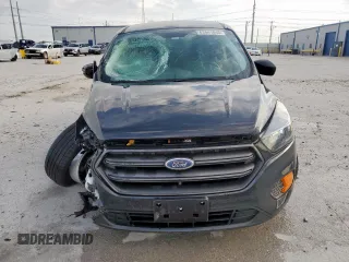2018 Ford Escape S with VIN 1FMCU0F72JUB42488, listed as a Copart auction lot 63641845 with 80,184 mi miles and Salvage title. Bid and sale history available at DreamBid. Image 5.