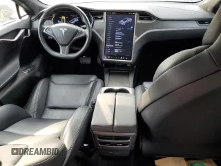 2018 Tesla Model S 75D with VIN 5YJSA1E20JF283959, listed as a Copart auction lot 59386465 with 75,078 mi miles and Salvage title. Bid and sale history available at DreamBid. Image 8.