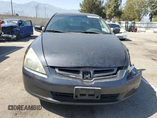 2005 Honda Accord LX с VIN 1HGCM56405A167776, выставлен на аукционе Copart как лот 61682855 с пробегом 186 017 миль миль и Списание • Salvage title. История ставок и продаж доступна на DreamBid. Изображение 5.