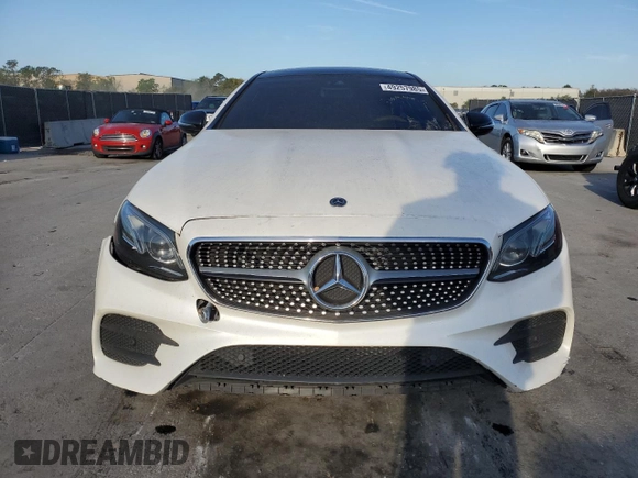 2018 Mercedes-Benz E-Class E 400 with VIN WDD1J6FB6JF049124, listed as a Copart auction lot 49257985 with 84,164 mi miles and Clean Title. Bid and sale history available at carsss.com. Image 5.