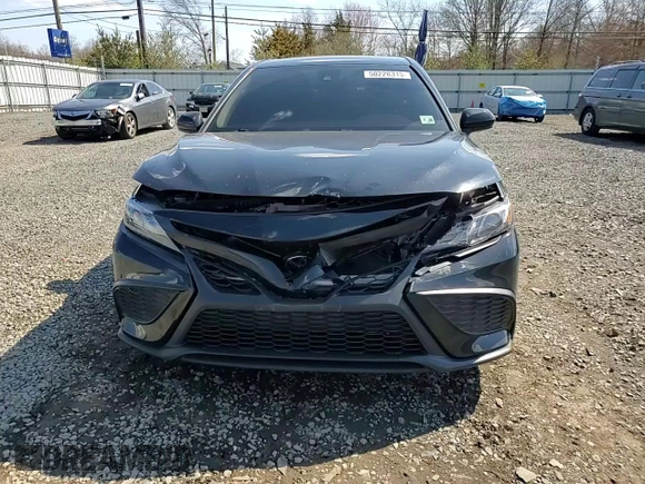 2021 Toyota Camry SE Nightshade with VIN 4T1G11AK8MU582554, listed as a Copart auction lot 50228315 with 65,662 mi miles and Salvage Title. Bid and sale history available at carsss.com. Image 11.