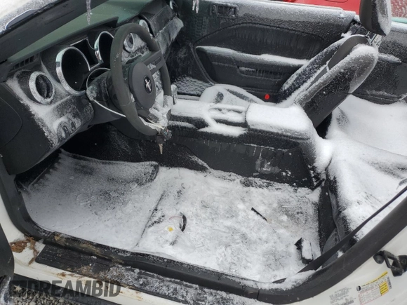 2007 Ford Mustang Deluxe with VIN 1ZVFT84N975330400, listed as a Copart auction lot 87208114 with 159,369 mi miles and Salvage title. Bid and sale history available at DreamBid. Image 7.