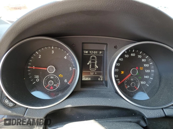 2013 Volkswagen Jetta SportWagen TDI with VIN 3VWPL7AJ0DM637170, listed as a Copart auction lot 47576765 with 75,458 mi miles and Salvage Title. Bid and sale history available at carsss.com. Image 9.