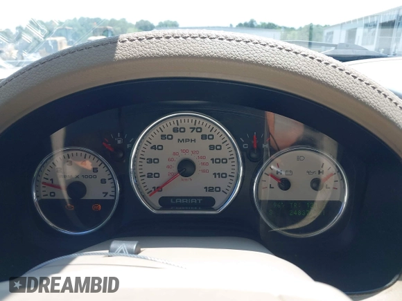 2006 Ford F-150 XLT with VIN 1FTPW14V66FB58907, listed as a IAAI auction lot 42443351 with 248,376 mi miles and . Bid and sale history available at DreamBid. Image 7.