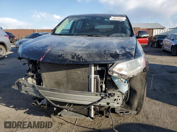 2018 Chevrolet Traverse RS with VIN 1GNERJKXXJJ147246, listed as a Copart auction lot 74037854 with 76,425 mi miles and Salvage Title. Bid and sale history available at carsss.com. Image 5.