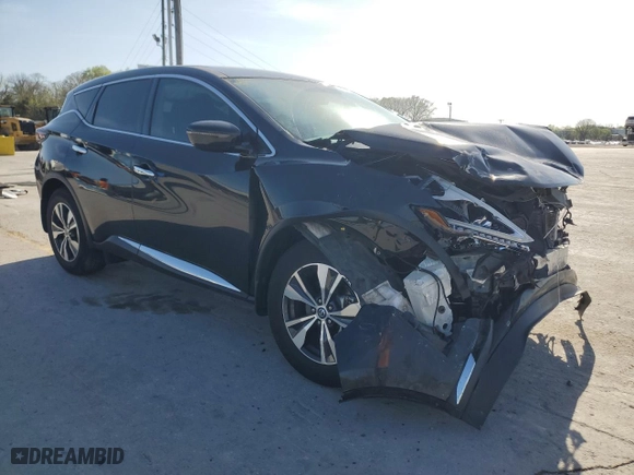 2019 Nissan Murano S with VIN 5N1AZ2MJ9KN142910, listed as a Copart auction lot 52443035 with 62,697 mi miles and Salvage Title. Bid and sale history available at carsss.com. Image 4.