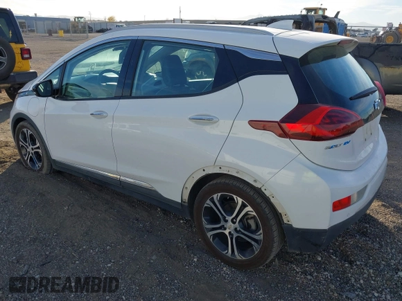 2018 Chevrolet Bolt EV Premier with VIN 1G1FX6S08J4139950, listed as a IAAI auction lot 41151990 with 137,041 mi miles. Bid and sale history available at carsss.com. Image 3.