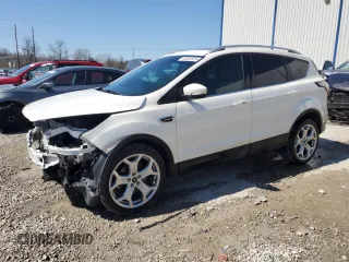 2017 Ford Escape Titanium with VIN 1FMCU9J96HUB65716, listed as a Copart auction lot 49584665 with 112,149 mi miles and Salvage Title. Bid and sale history available at carsss.com. Image 1.