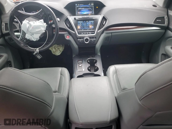 2016 Acura MDX w/Tech with VIN 5FRYD4H44GB054448, listed as a Copart auction lot 46647595 with 97,782 mi miles and Salvage Title. Bid and sale history available at carsss.com. Image 8.