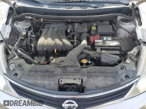 2012 Nissan Versa S with VIN 3N1BC1CP7CK284337, listed as a Copart auction lot 54890075 with 160,331 mi miles and Clean Title. Bid and sale history available at DreamBid. Image 11.