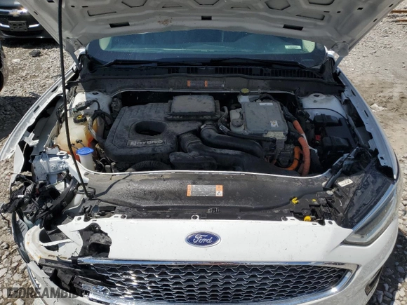 2019 Ford Fusion Hybrid Titanium with VIN 3FA6P0RU9KR181376, listed as a Copart auction lot 62761304 with 117,109 mi miles and Salvage Title. Bid and sale history available at carsss.com. Image 11.