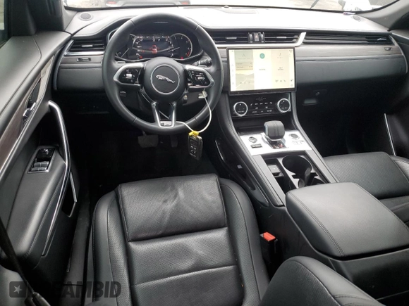 2023 Jaguar F-Pace S with VIN SADCJ2EX7PA711697, listed as a Copart auction lot 60077815 with 41,404 mi miles and Salvage title. Bid and sale history available at DreamBid. Image 8.