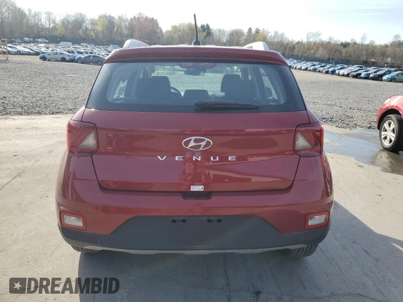 2024 Hyundai Venue Limited with VIN KMHRC8A33RU292833, listed as a Copart auction lot 53693115 with 2,252 mi miles and Salvage Title. Bid and sale history available at DreamBid. Image 6.
