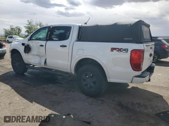 2019 Ford Ranger XL with VIN 1FTER4FH3KLA18820, listed as a Copart auction lot 55341715 with 132,800 mi miles and Salvage title. Bid and sale history available at DreamBid. Image 2.