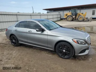 2015 Mercedes-Benz C-Class C 300 with VIN 55SWF4JB2FU088994, listed as a Copart auction lot 52219555 with 158,461 mi miles and Clean Title. Bid and sale history available at carsss.com. Image 4.