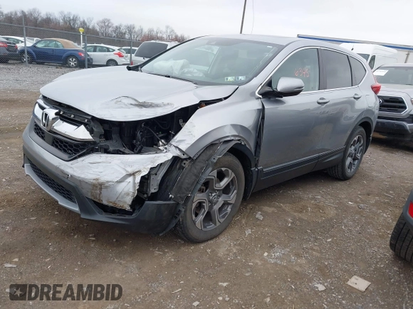 2017 Honda CR-V EX-L with VIN 2HKRW2H81HH609916, listed as a IAAI auction lot 41856345 with 125,167 mi miles. Bid and sale history available at carsss.com. Image 17.