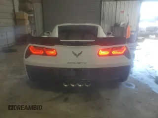 2017 Chevrolet Corvette Grand Sport 2LT with VIN 1G1YY2D77H5101557, listed as a Copart auction lot 82720374 with 8,735 mi miles and Salvage Title. Bid and sale history available at carsss.com. Image 6.