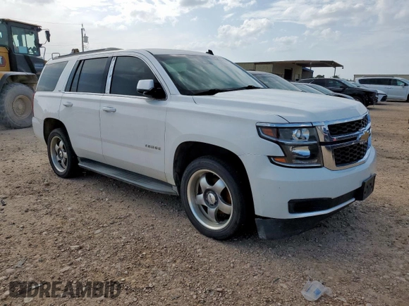 2015 Chevrolet Tahoe LS with VIN 1GNSCAKC2FR229305, listed as a Copart auction lot 59202845 with Not provided miles and Clean title. Bid and sale history available at DreamBid. Image 4.