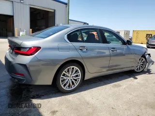 2024 BMW 3 Series 330i xDrive with VIN 3MW89FF08R8E67556, listed as a Copart auction lot 52790735 with 26,308 mi miles and Clean Title. Bid and sale history available at carsss.com. Image 3.