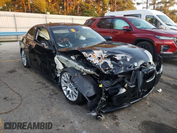 2008 BMW 3 Series 328i with VIN WBAWB33538P133705, listed as a Copart auction lot 52136404 with 0 mi miles and Salvage Title. Bid and sale history available at carsss.com. Image 4.