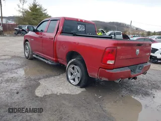 2010 Dodge 1500 TRX with VIN 1D7RV1GT3AS243814, listed as a IAAI auction lot 41650041 with 170,512 mi miles and . Bid and sale history available at carsss.com. Image 3.