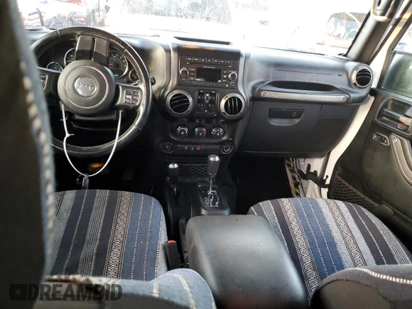 2018 Jeep Wrangler Unlimited Sport with VIN 1C4BJWDG3JL807080, listed as a Copart auction lot 74887824 with 51,559 mi miles and Non Repairable. Bid and sale history available at DreamBid. Image 8.