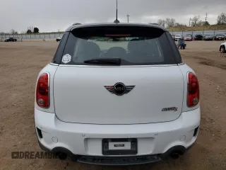 2013 MINI Countryman S ALL4 with VIN WMWZC5C52DWP32567, listed as a Copart auction lot 51462345 with 109,264 mi miles and Salvage Title. Bid and sale history available at DreamBid. Image 6.