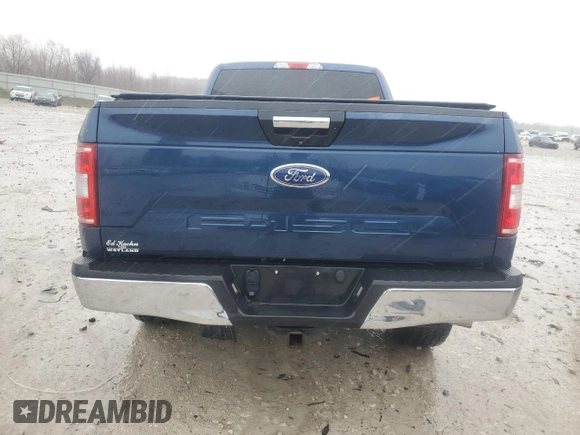 2018 Ford F-150 XL with VIN 1FTFW1E55JFE24341, listed as a Copart auction lot 51418555 with 0 mi miles and Clean Title. Bid and sale history available at carsss.com. Image 6.