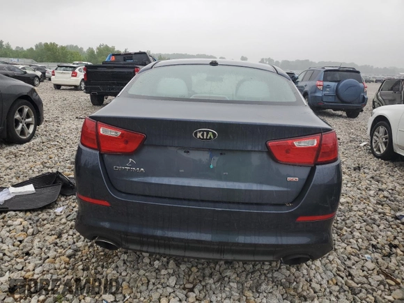 2015 Kia Optima LX with VIN KNAGM4A76F5575203, listed as a Copart auction lot 58827985 with 115,259 mi miles and Clean title. Bid and sale history available at DreamBid. Image 6.