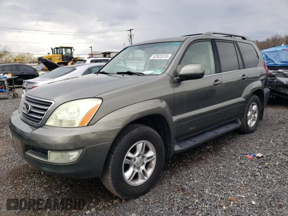 2006 Lexus GX 470 with VIN JTJBT20X360116162, listed as a Copart auction lot 52923315 with 111,786 mi miles and Clean Title. Bid and sale history available at carsss.com. Image 1.